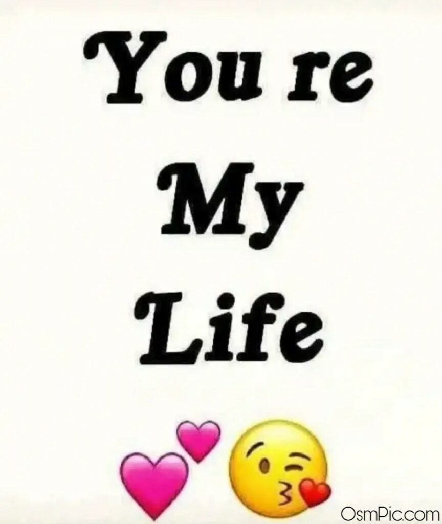 You are my life pic Download for Whatsapp Dp 