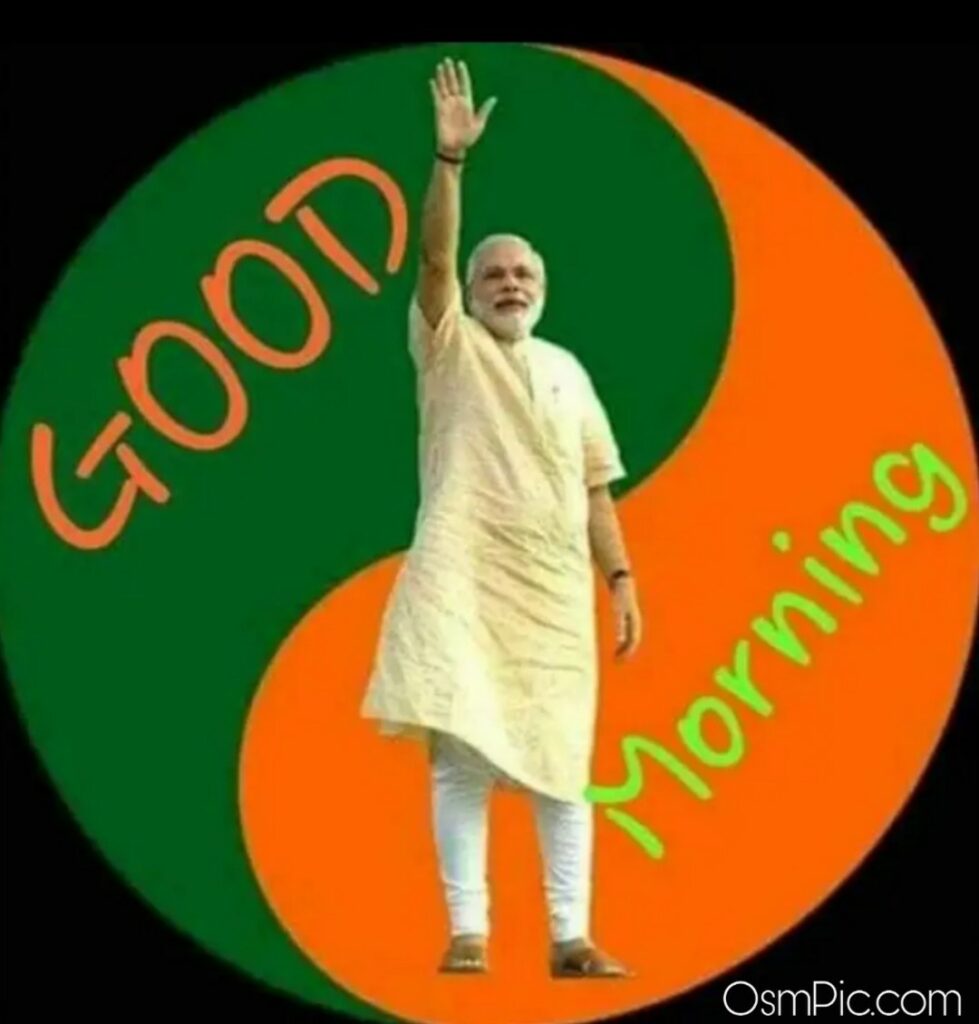 Narendra modi good morning image 