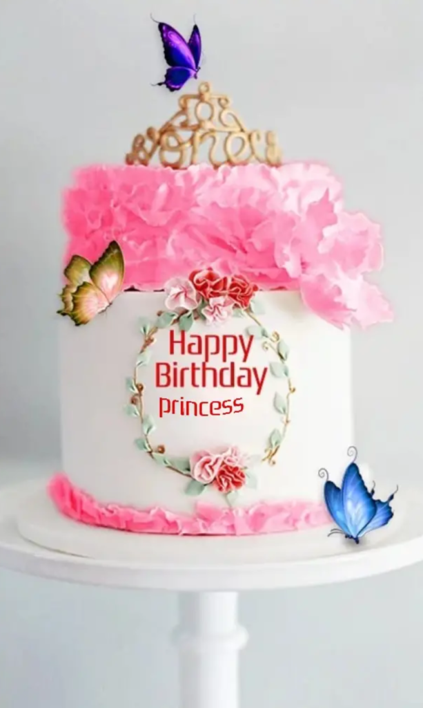 Happy birthday cake for girlfriend