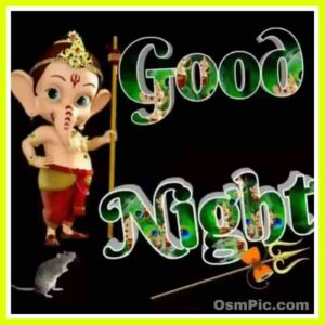 Latest Good Night Ganpati Images Picture Photos Wallpers Download
