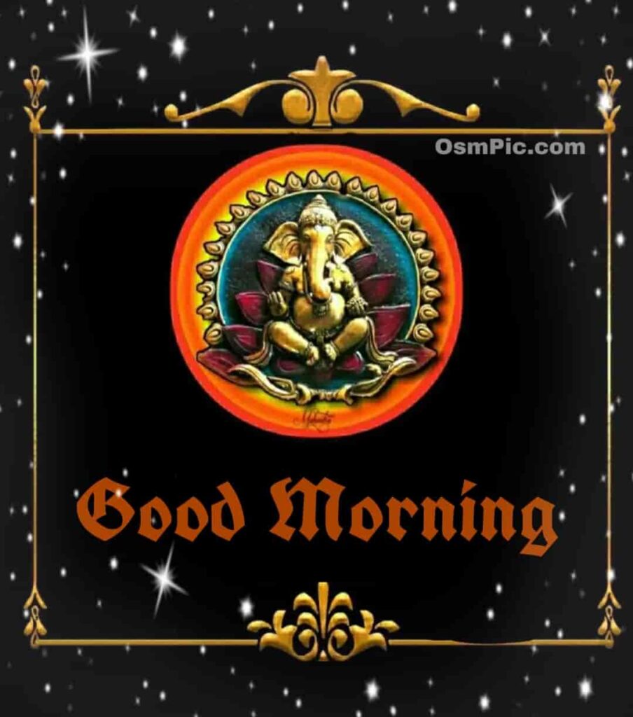 Ganpati bappa good morning image download